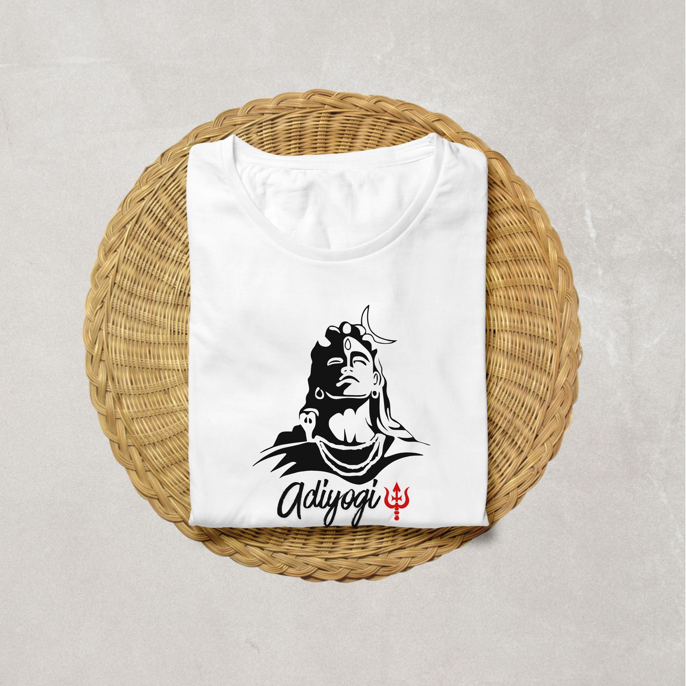 Aditya yogi with Trishul design Tshirt
