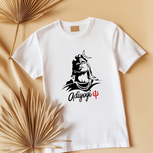 Aditya yogi with Trishul design Tshirt
