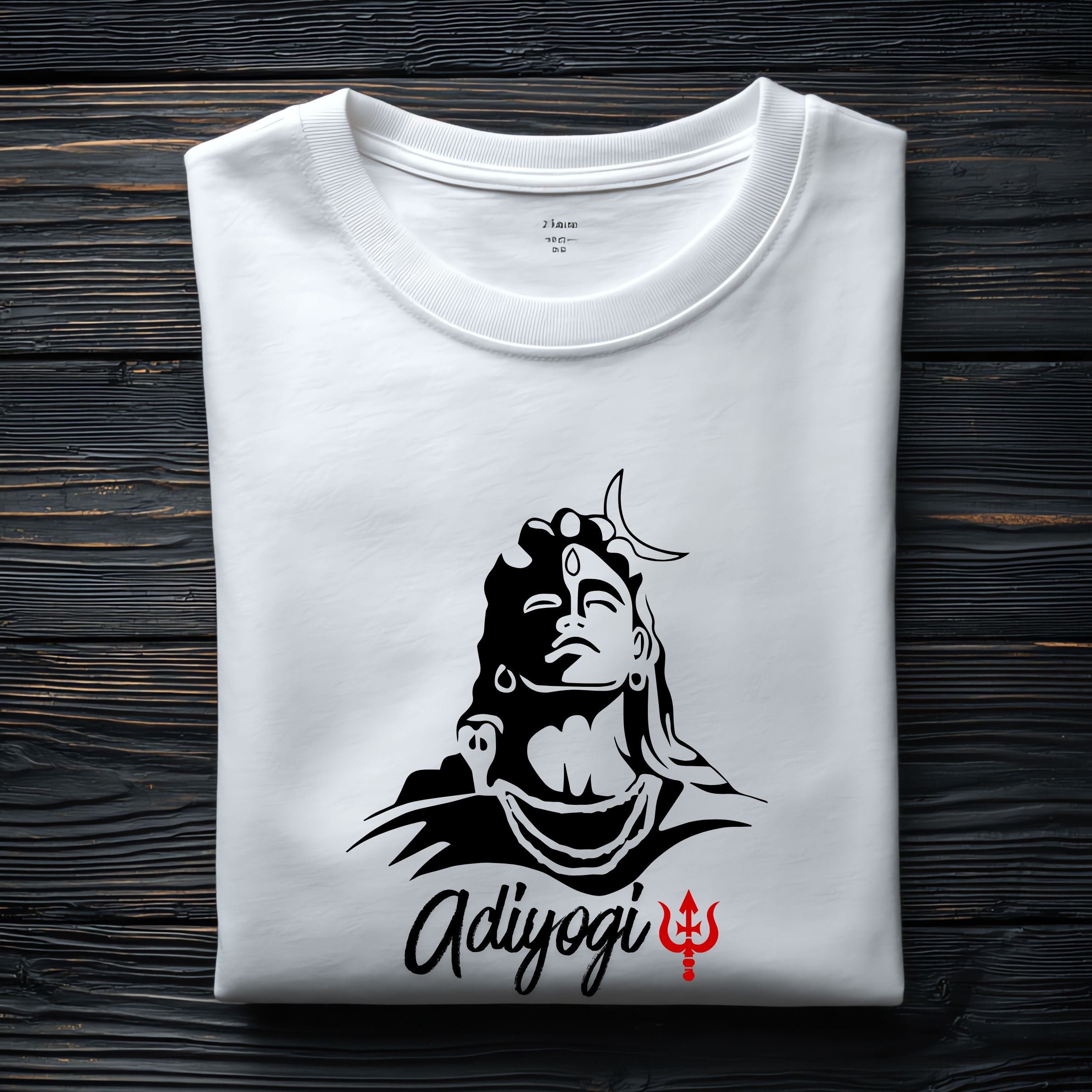 Aditya yogi with Trishul design Tshirt